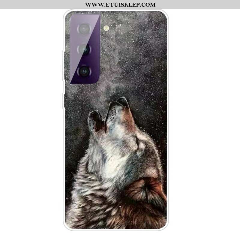 Etui do Samsung Galaxy S21 FE Wzniosły Wilk